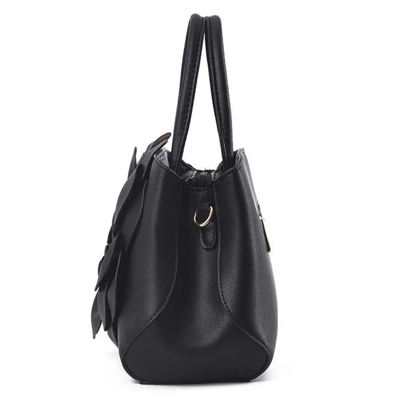 3D Flower PU Leather Handbag/Shoulder Bag/ Messenger Bag / Crossbody Bag - Picture 4 of 9